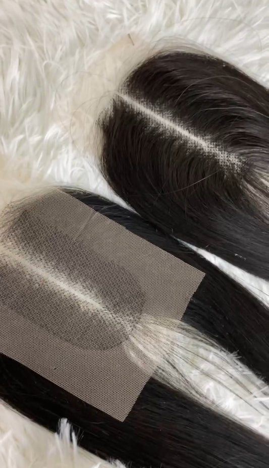 Transparent Natural colour 5x5 lace closure