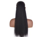 Kinky straight ponytail