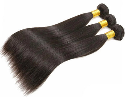 Straight hair bundles Natural colour