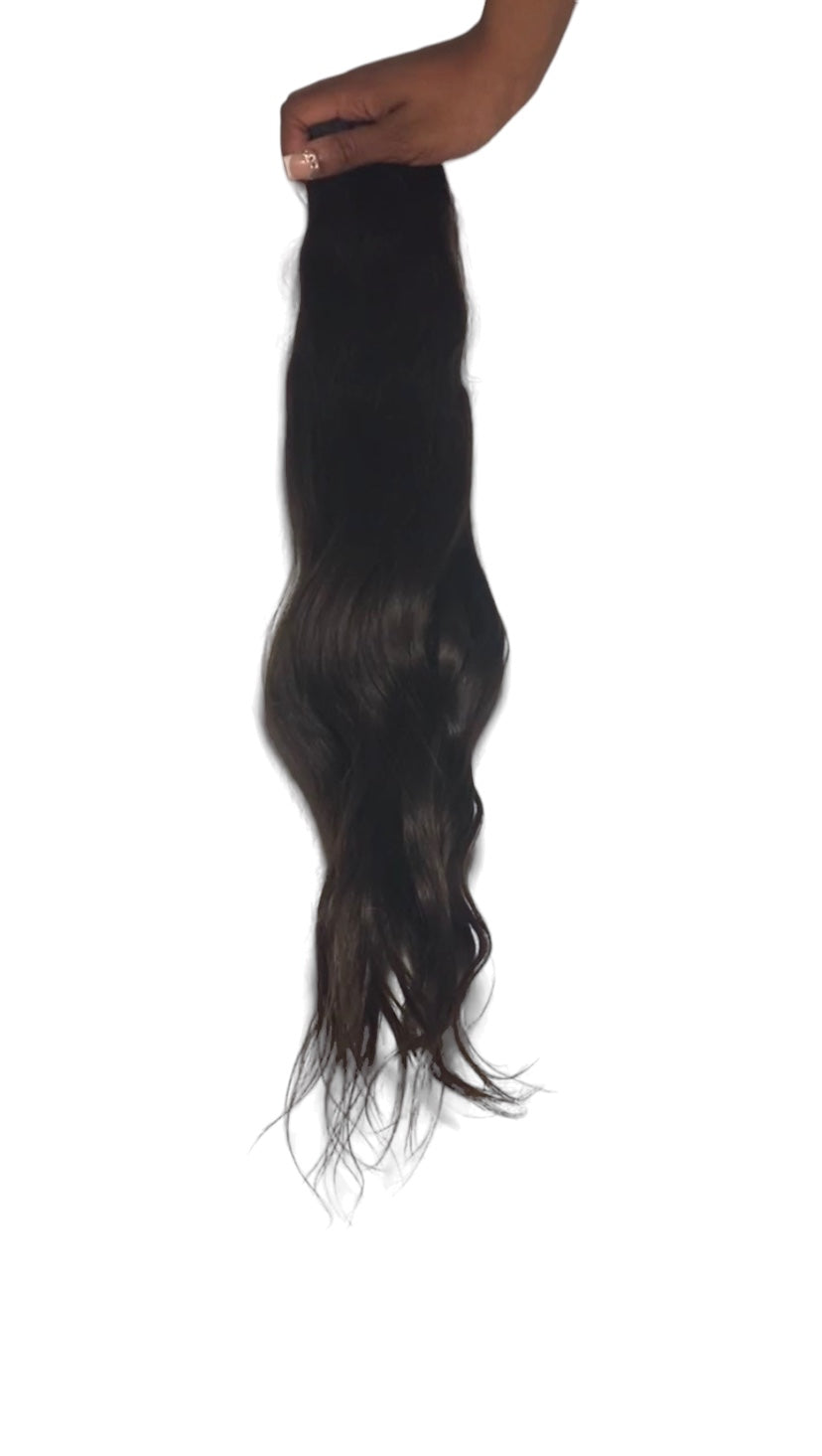 Black natural wave bundles